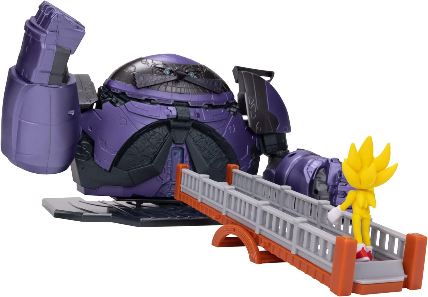 Sonic The Hedgehog 412734 Sonic 2 Movie-6cm Figuren und Spielset Actionfiguren, bunt, 9 x 4 x 16 inches