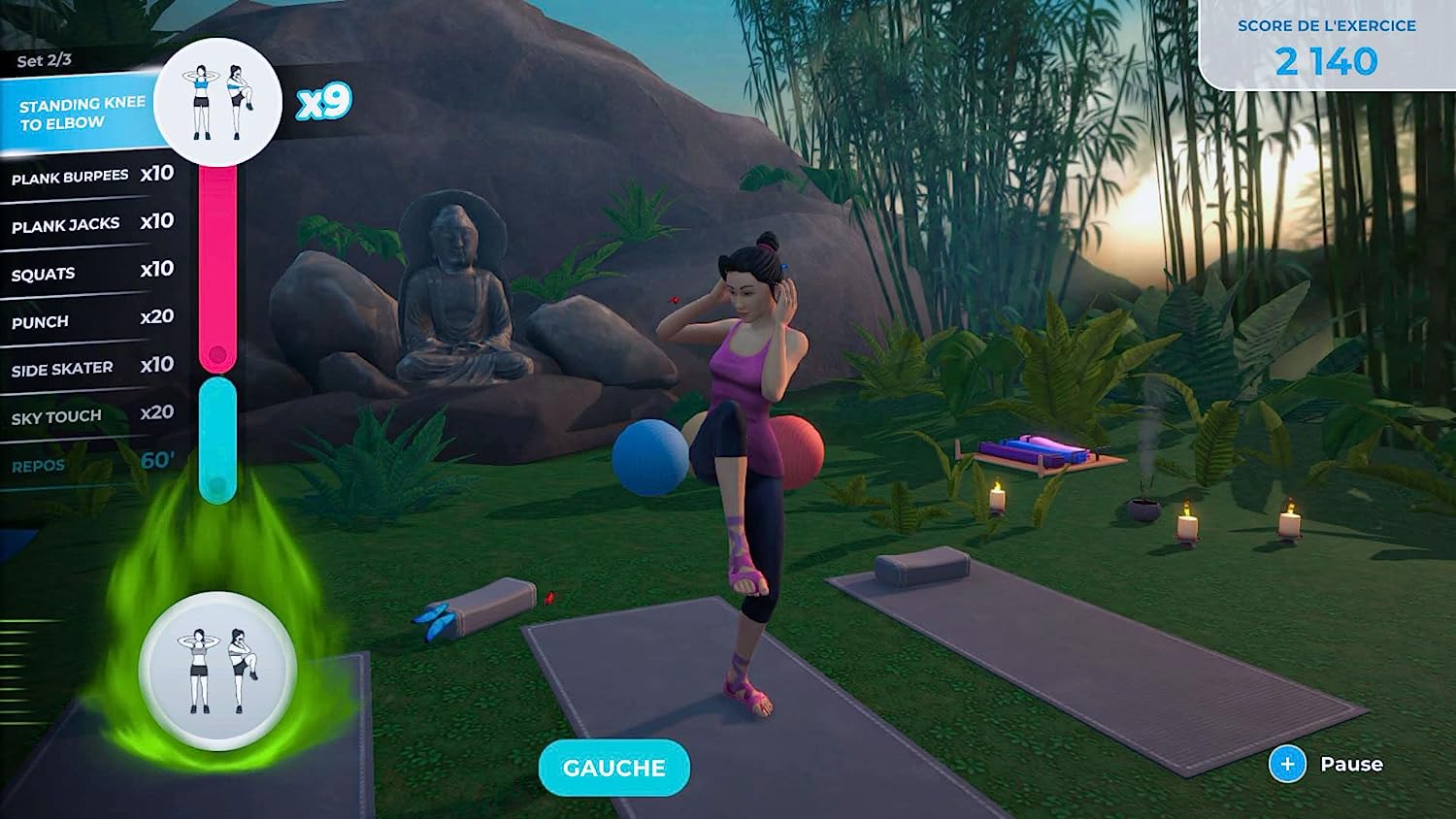 "Let's Get Fit" Sportgurte-Set für Nintendo Switch