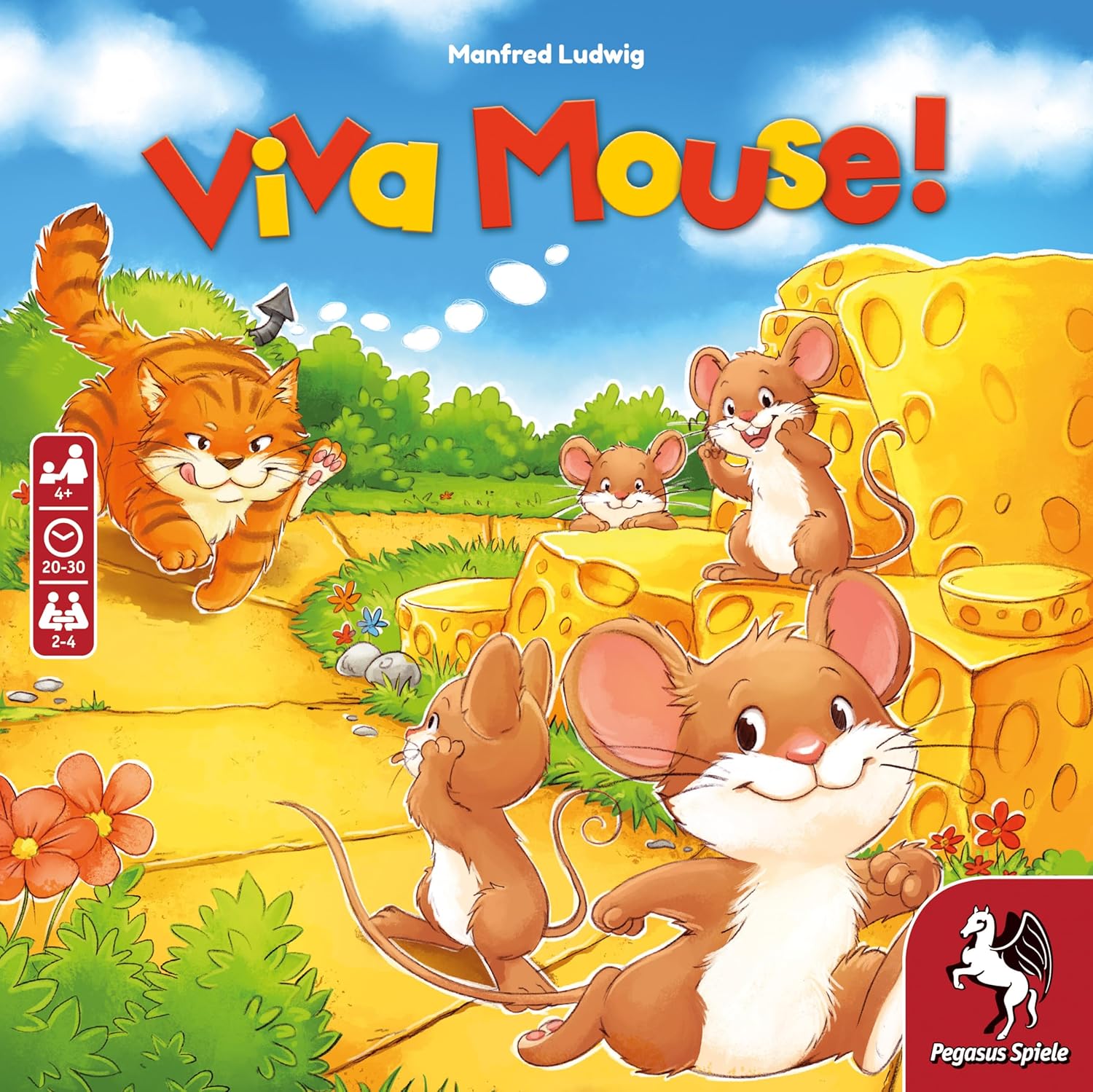 Pegasus Spiele 66003E Viva Topo *Englische Ausgabe* Board Game
