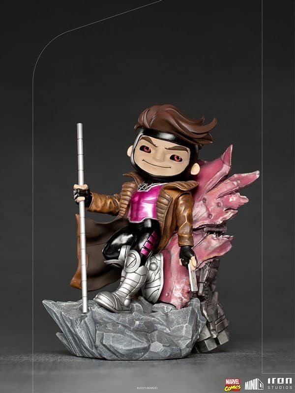 Iron Studios - Minico X-Men Gambit Vinyl Statue 1:10 Multicolor