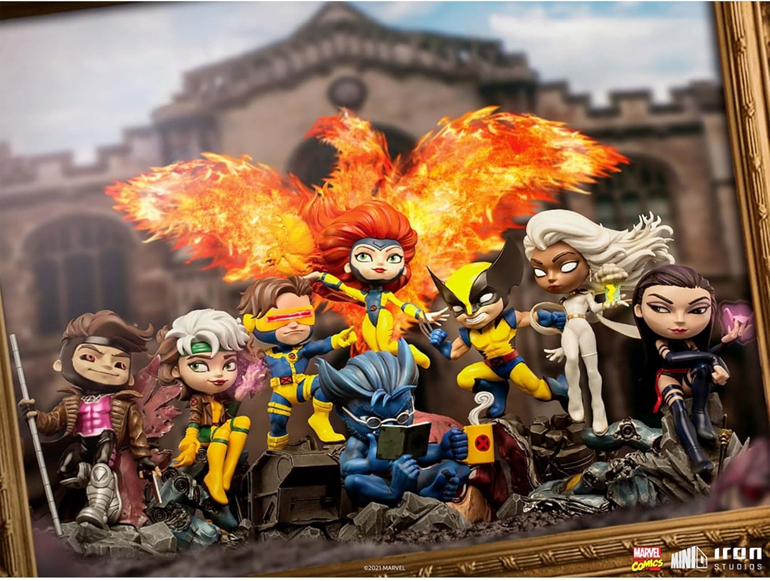 Iron Studios - MiniCo Figurines: X-Men (Rouge) Figure One Size