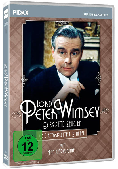 Lord Peter Wimsey, Staffel 1: Diskrete Zeugen / Die komplette 1. Staffel nach dem spannenden Roman von Dorothy L. Sayers (Pidax Serien-Klassiker