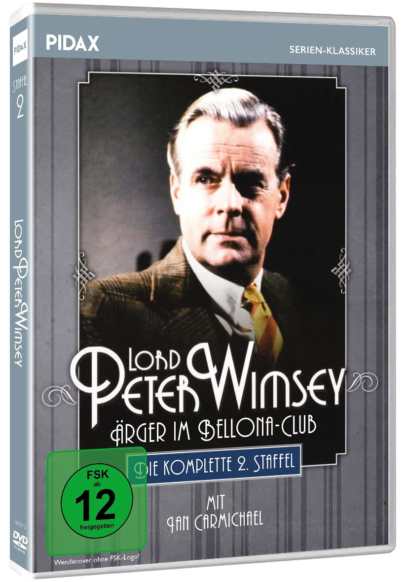 Lord Peter Wimsey, Staffel 2: Ärger im Bellona Club / Die komplette 2. Staffel nach dem spannenden Roman von Dorothy L. Sayers (Pidax Serien-Klassiker)