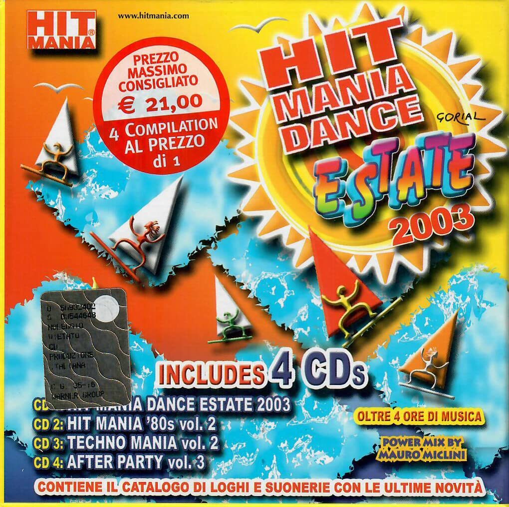 Cofanetto Hit Mania Dance 2003