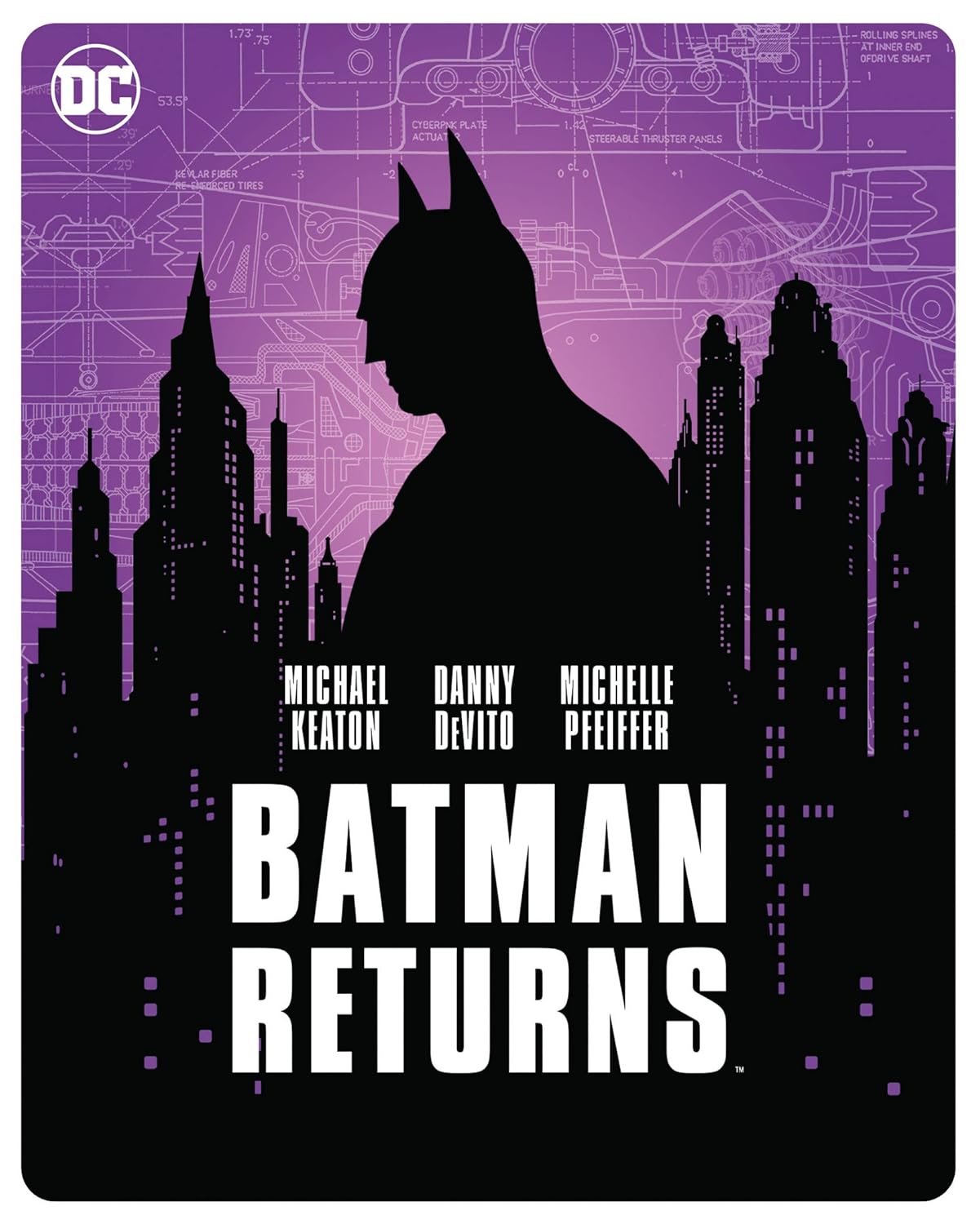 BATMAN IL RITORNO STEELBOOK (4K Ultra HD + Blu-Ray)