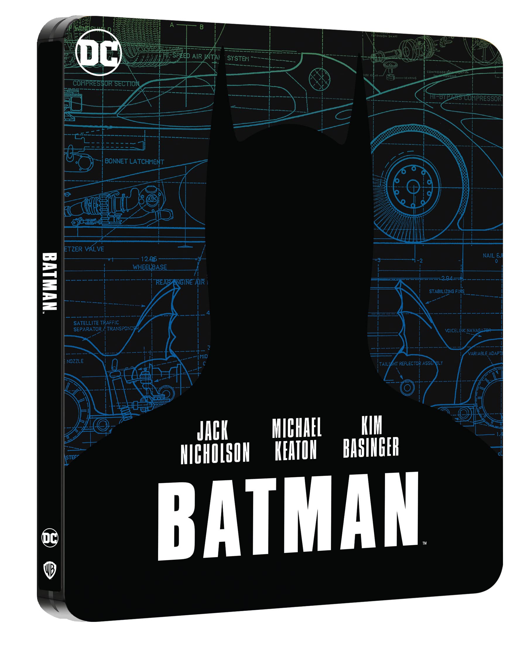 BATMAN STEELBOOK (4K Ultra HD + Blu-Ray