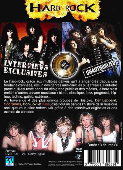 HARD ROCK - 4 DVD