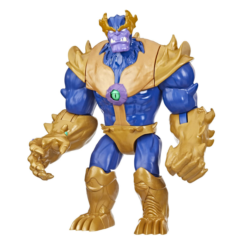 Hasbro - Marvel Classic - Avengers Mech Strike - Monster Hunters - Thanos Golpe Monstruoso - Figura Deluxe de 22,5 cm - A Partir de 4 años, F4376