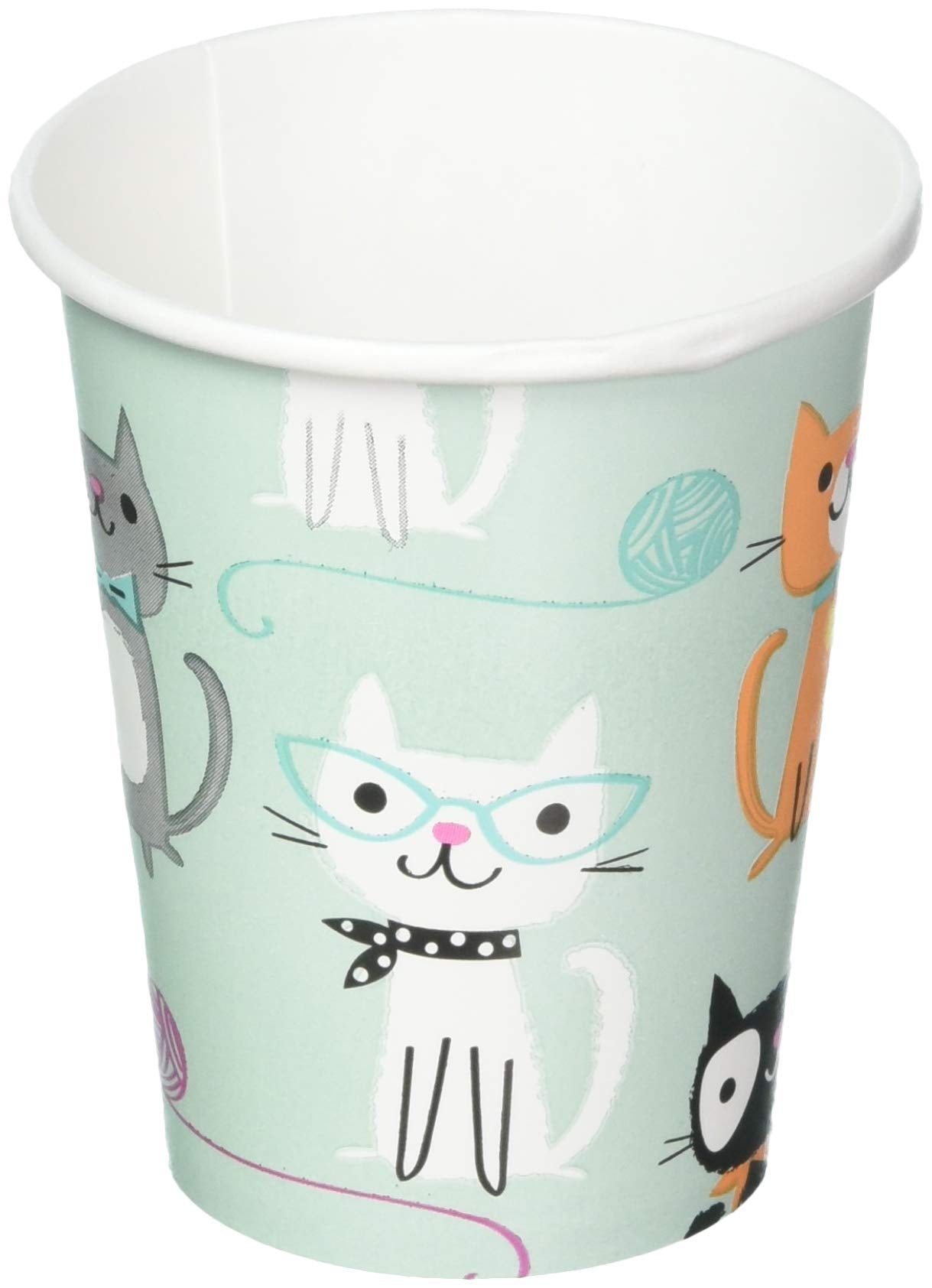 Creative Party Cute CTAS Paper Cups - 8 Pcs