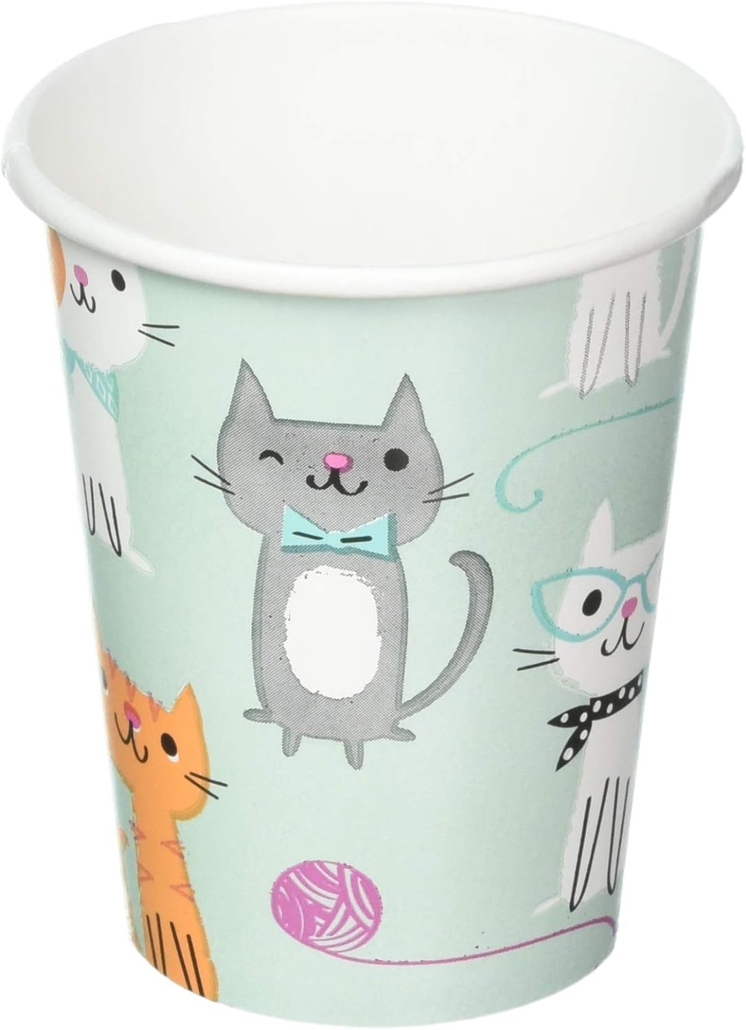 Creative Party Cute CTAS Paper Cups - 8 Pcs