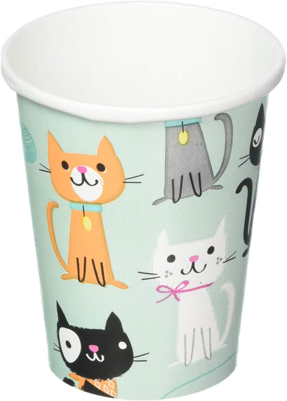 Creative Party Cute CTAS Paper Cups - 8 Pcs