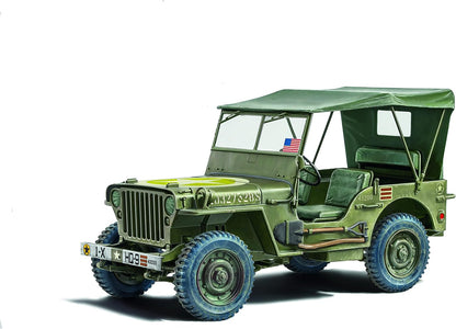 Italeri 3635 Willys Jeep MB 80th Anniversary 1:24 Model Kit
