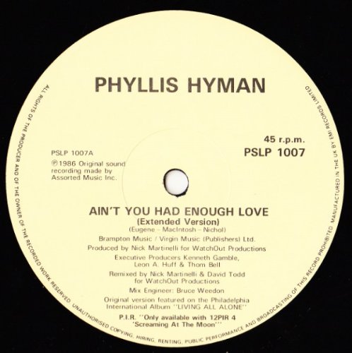 Ain't You Had Enough Love/...