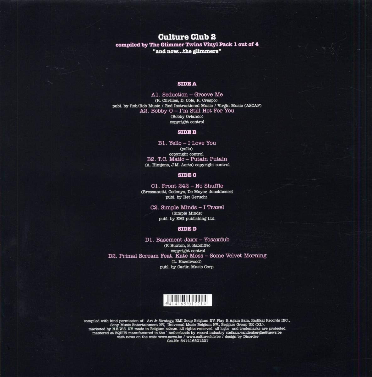 Culture Club Vinyl 1/4