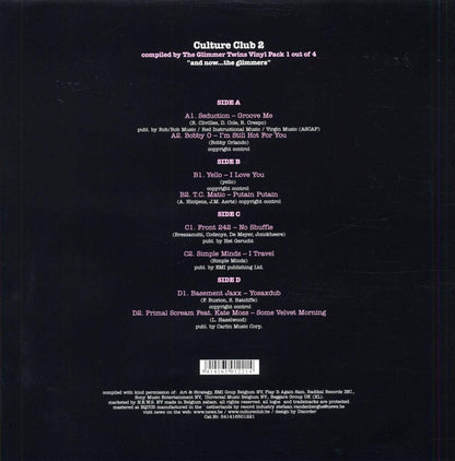 Culture Club Vinyl 1/4