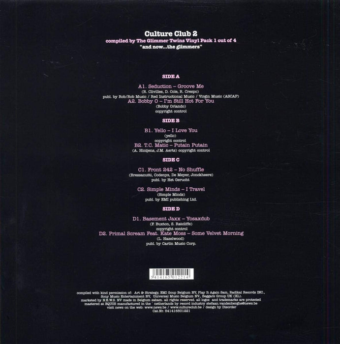 Culture Club Vinyl 1/4