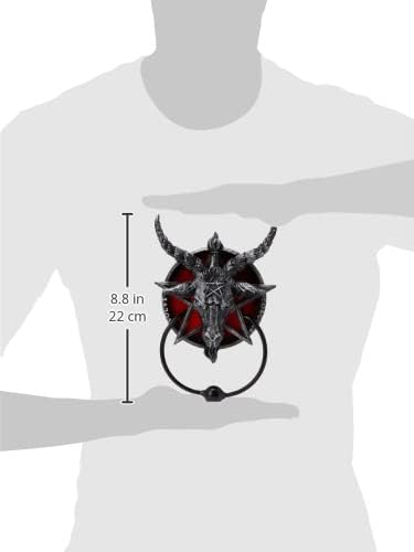 Baphomet Sabatic Goat Diety Door Knocker 20.5Cm
