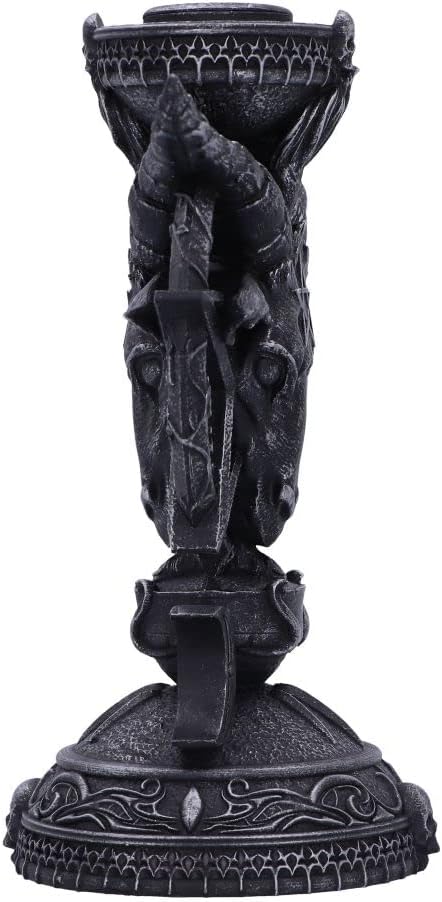 Nemesis Now Light of Baphomet Candle Holder 15.5cm, Black