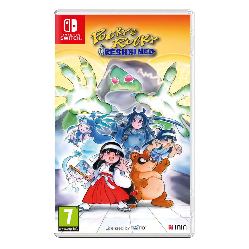 Pocky & Rocky Reshrined (Nintendo Switch) Switch single