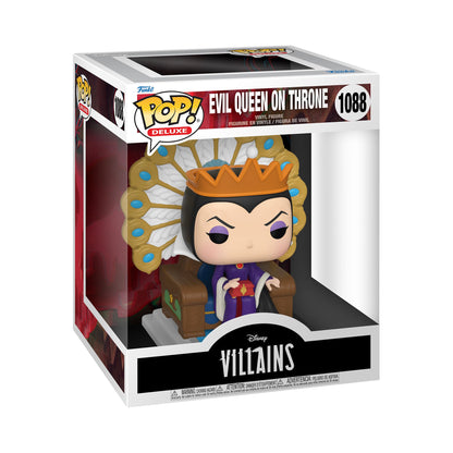 Funko POP! Deluxe: Disney Villains-Evil Queen on Throne - Collectable Vinyl Figure - Gift Idea - Official Merchandise - Toys for Kids & Adults - Movies Fans - Model Figure for Collectors and Display