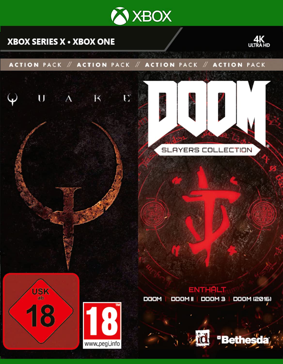 id Action Pack Vol. 1 (Quake + DOOM Slayers Collection) -