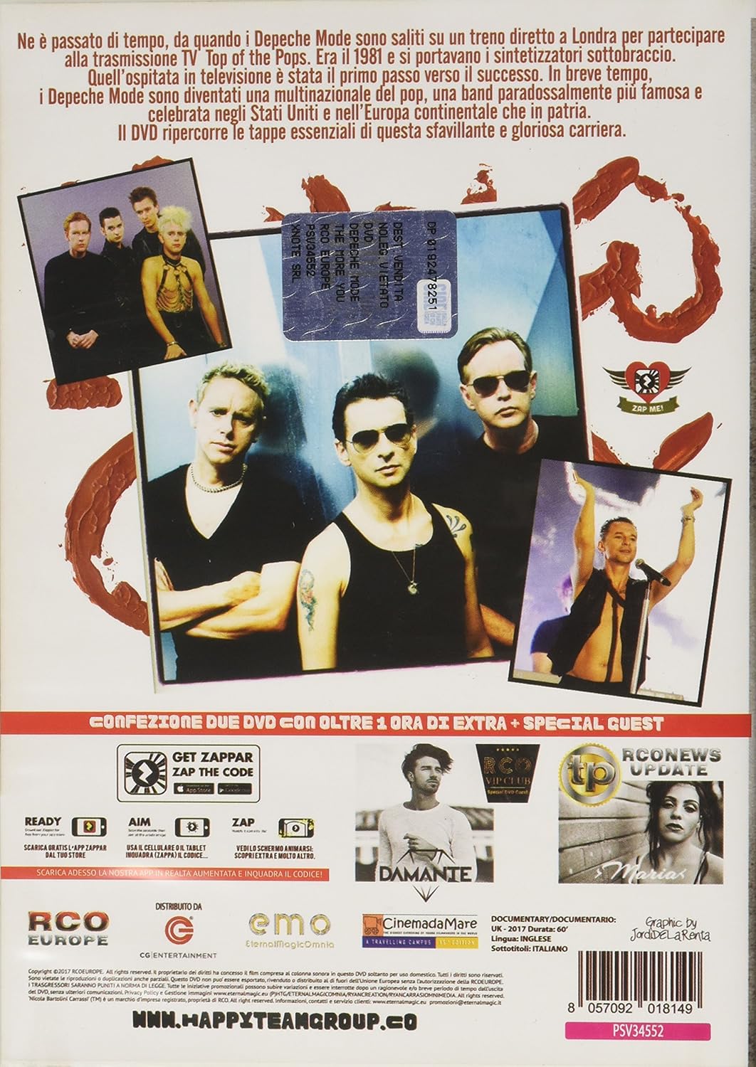 depeche mode DVD Italian Import