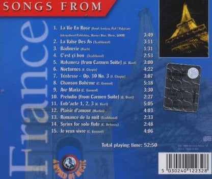 Songs from France allemand]