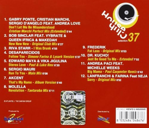 HOUSE CLUB SELECTION 37