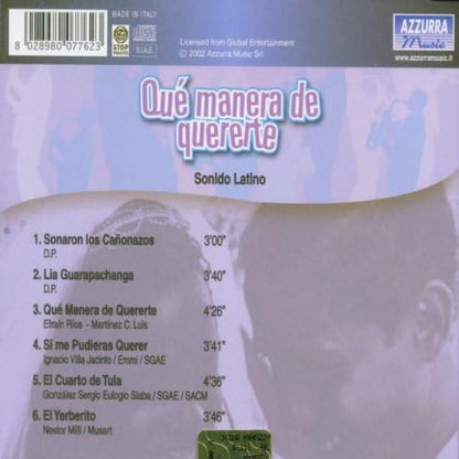 Que` Manera De Quererte