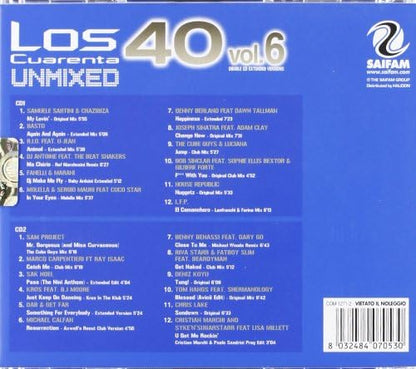 Los Cuarenta Unmixed 6