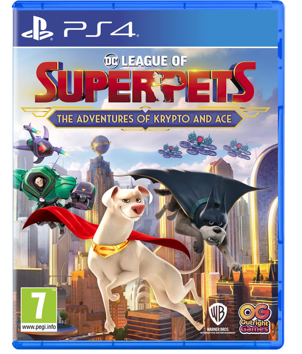 DC League of Super-Pets: The Adventures of Krypto and Ace (PS4) PlayStation 4