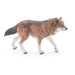 PAPO Wild Animal Kingdom Wolf Toy Figure, Brown (50283)