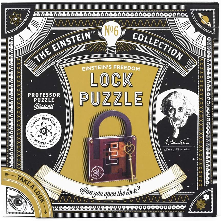 Professor PUZZLE-EIN2908 Lock Puzzle , Multicolor, único (EIN2908