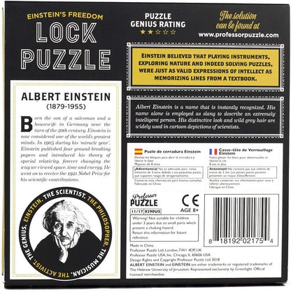 Professor PUZZLE-EIN2908 Lock Puzzle , Multicolor, único (EIN2908
