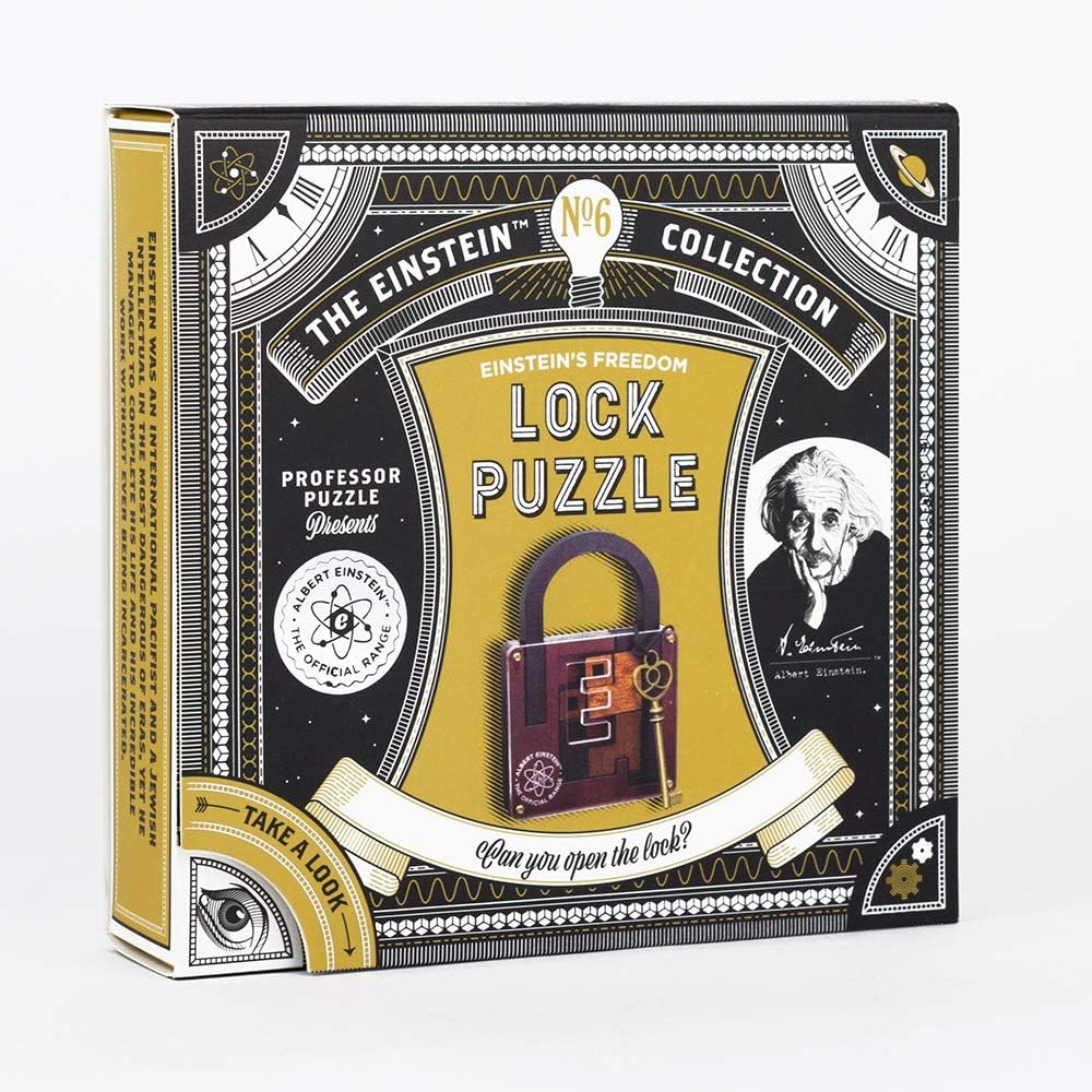 Professor PUZZLE-EIN2908 Lock Puzzle , Multicolor, único (EIN2908