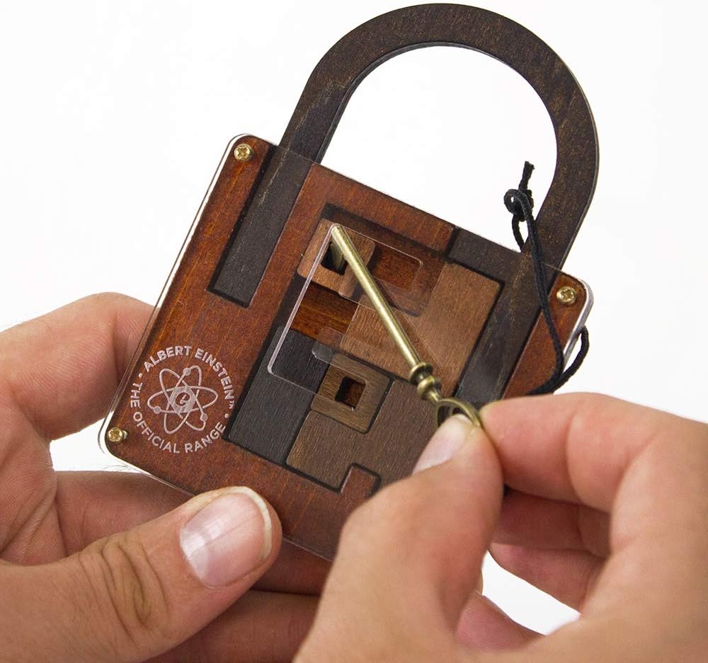 Professor PUZZLE-EIN2908 Lock Puzzle , Multicolor, único (EIN2908