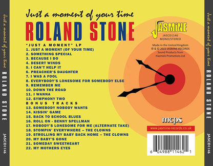 Just a Moment of Your Time: New Orleans R&B and Swamp Pop from Roland Stone