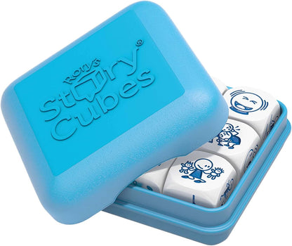Asmodee Asmrsc102ml1 Geschichte Cubes: Aktionen-Deutsch, blau