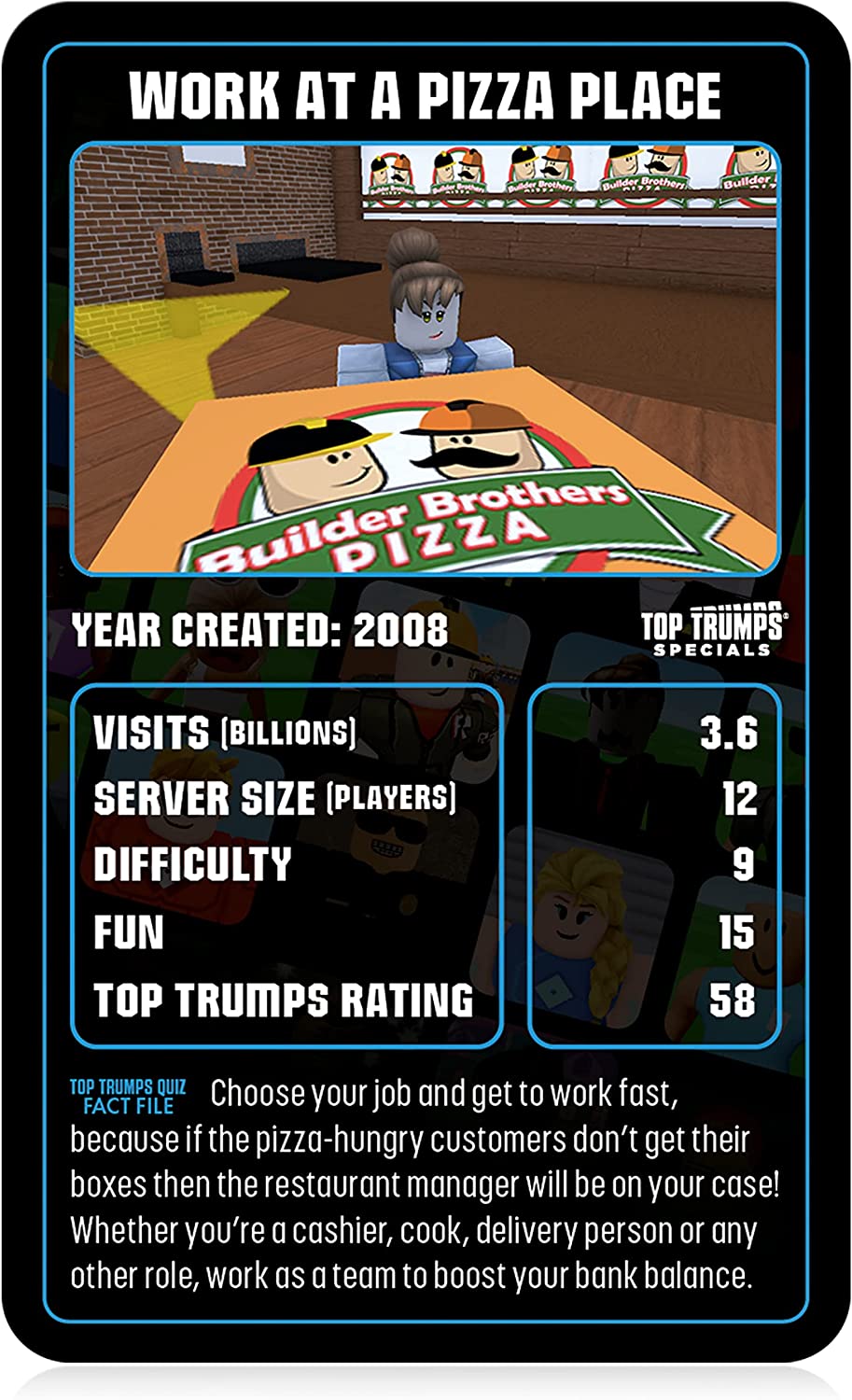 Top Trumps The Independent and Unofficial Guide to Roblox Special Card Games - Gamer Gifts and Toys for Boys and Girls Ages 6+