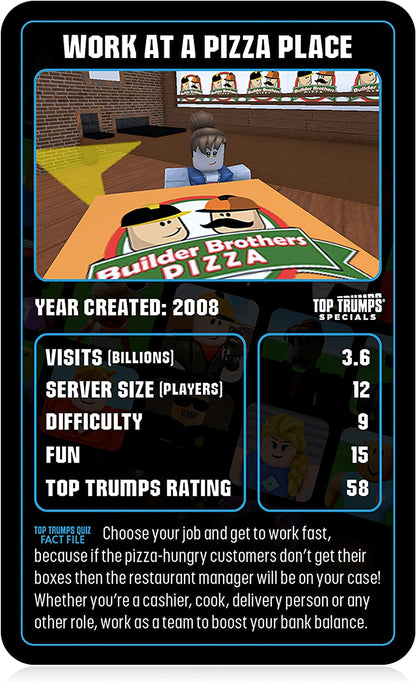 Top Trumps The Independent and Unofficial Guide to Roblox Special Card Games - Gamer Gifts and Toys for Boys and Girls Ages 6+