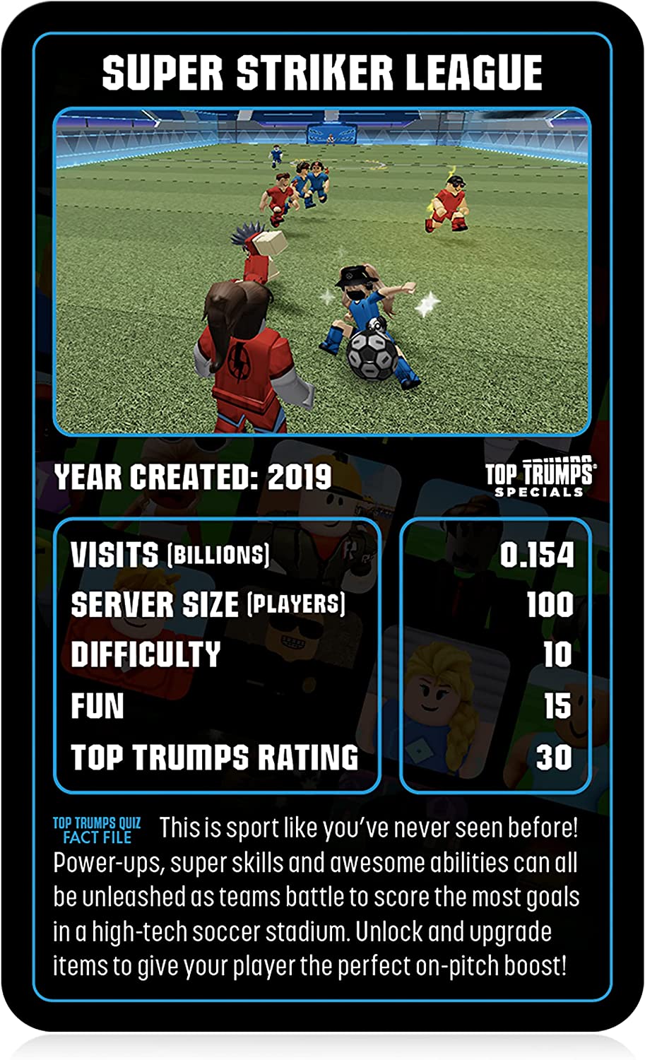 Top Trumps The Independent and Unofficial Guide to Roblox Special Card Games - Gamer Gifts and Toys for Boys and Girls Ages 6+