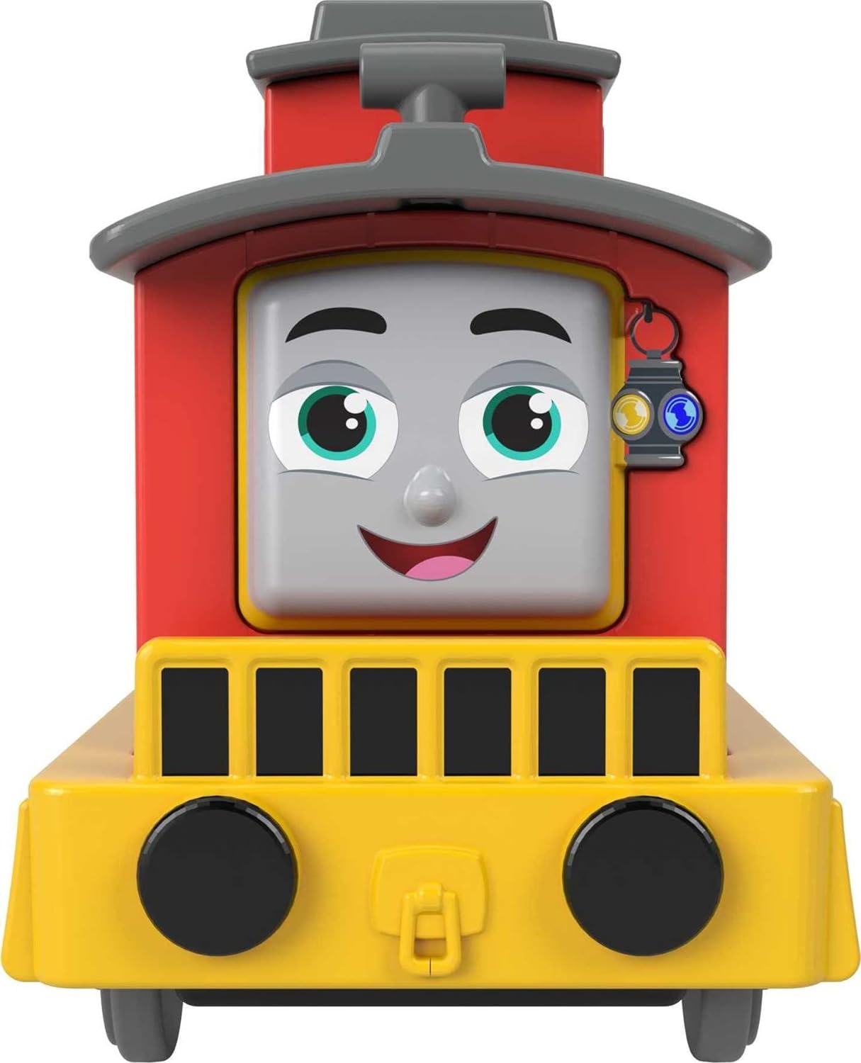 Thomas & Friends Fisher-Price Brake Car Bruno Push-Along die-cast Toy Train Engine for Preschool Kids Ages 3 Years and Older