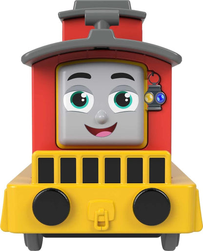 Thomas & Friends Fisher-Price Brake Car Bruno Push-Along die-cast Toy Train Engine for Preschool Kids Ages 3 Years and Older