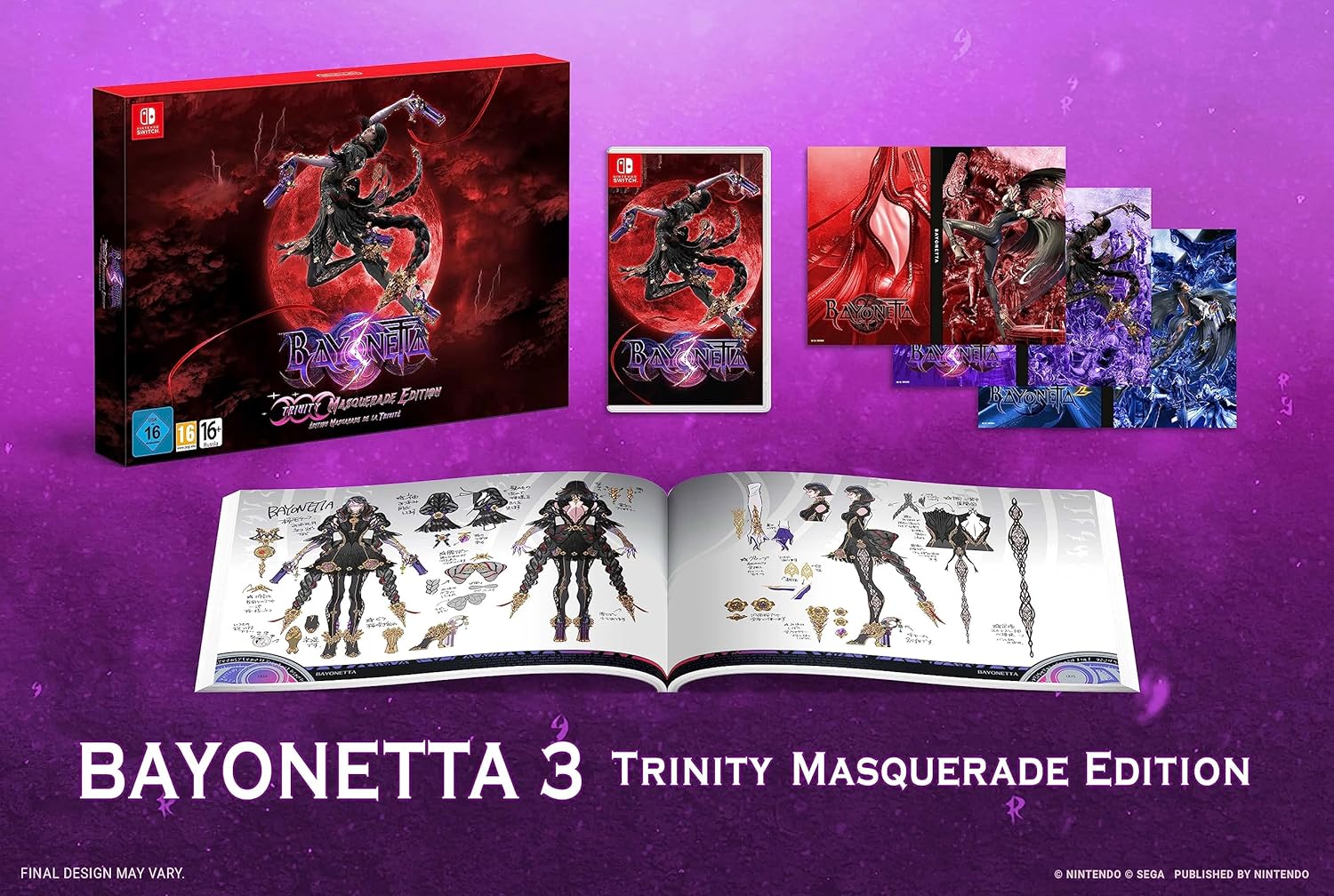 Bayonetta 3 Trinity Masquerade Edition (Nintendo Switch) Nintendo Switch Trinity Masquerade Edition