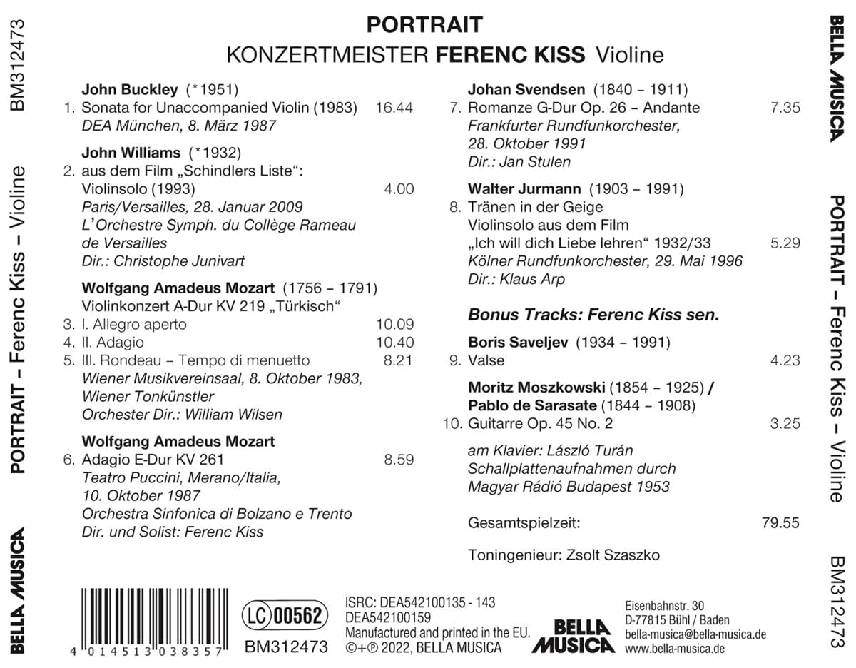 Portrait Konzertmeister