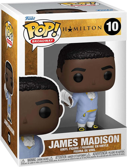 Funko Pop! Broadway: Hamilton - James Madison - Figura de Vinilo Coleccionable - Idea de Regalo- Mercancia Oficial - Juguetes para Niños y Adultos - Muñeco para Coleccionistas y Exposición