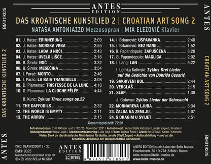 Croatian Art Song 2