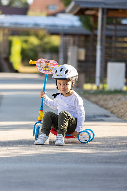 Smoby - Paw Patrol Scooter - 3 Wheel Scooter, Height-Adjustable Handlebars, Sturdy Metal Frame, Easy Transport, for Children from 3 Years, Colourful (7600750190