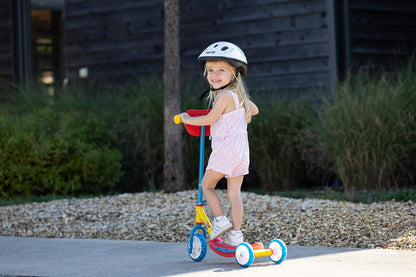 Smoby - Paw Patrol Scooter - 3 Wheel Scooter, Height-Adjustable Handlebars, Sturdy Metal Frame, Easy Transport, for Children from 3 Years, Colourful (7600750190