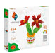 Origami 3D 501829 – Flor maceta – Hermosa escultura de papel 3D con componentes patentados e instrucciones de montaje comprensibles, 554 piezas, 17 x 15 x 25 cm, a partir de 8 años